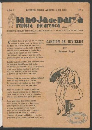 Canción de invierno