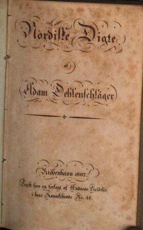 Nordiske Digte