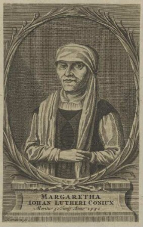 Bildnis der Margarethe Luther