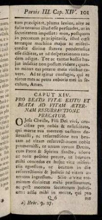 101-103, Caput XIV