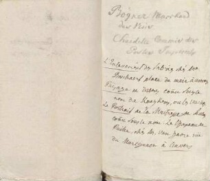 Liste mit Gemälden von Rubens in Antwerpen von Karoline Luises Hand.