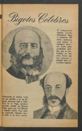 Bigotes célebres