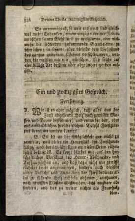 546-560, Ein und zwanzigstes Gespräch