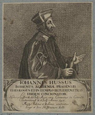 Bildnis des Iohannes Hussus