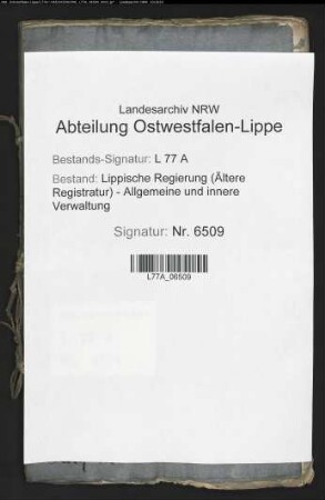 Vom preußischen Amt Heepen erbetene Auslieferung der Kantonisten Caspar Heinrich Stocksiek und Bernd Henrich Ostmeyer