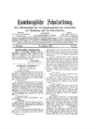 "Hamburgische Straßennamen" : (Fortsetzung, vergl. Nr. 36)