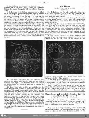 Theoretische und praktische Studien über die Eingriffe in der Uhrmacherei