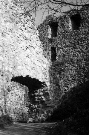Badenweiler: Gemäuer der Burgruine