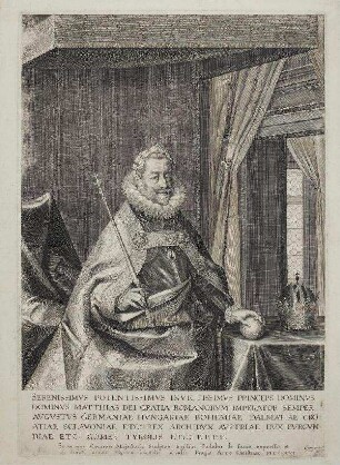 Bildnis von Kaiser Matthias (1557-1619)