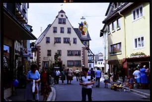 Walldürn: Hauptstraße mit Rathaus