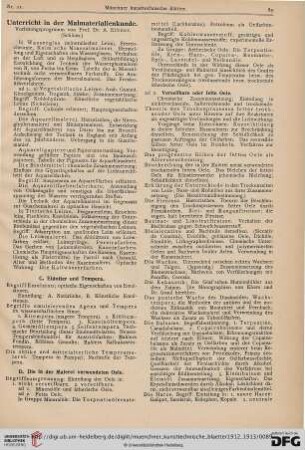 9: Unterricht in der Malmaterialienkunde, [3]