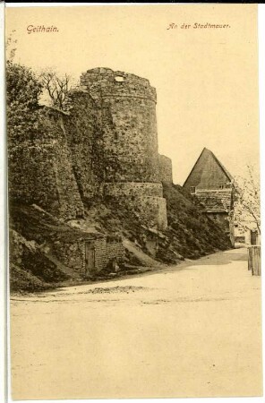 Geithain. An der Stadtmauer