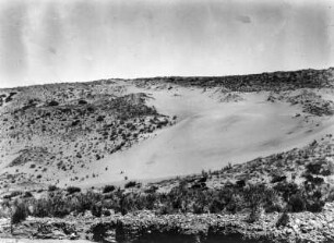 Dünen östlich von Moreno : Blick auf eine Sanddüne