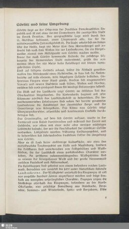 Görlitz und seine Umgebung
