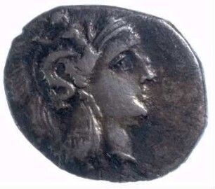 Münze, 2 Oboli, ca. 410 - 350 v. Chr.