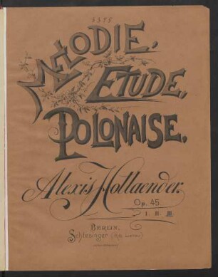 No. 3: Polonaise