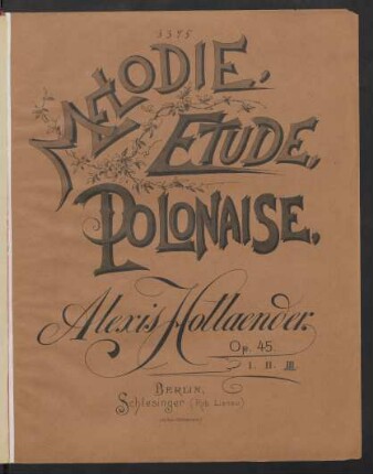 No. 3: Polonaise