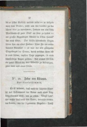Nro. 20. Zeder von Libanon