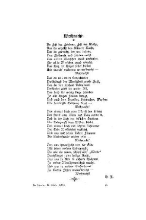 Weihnacht