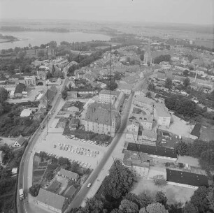 Kernstadt von Bützow : Blickrichtung Nordosten