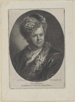 Bildnis des Johann Melchior Dinglinger