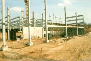Dresden-Seidnitz, Enderstraße 59. Bau des Seidnitz Center (1992/1994)