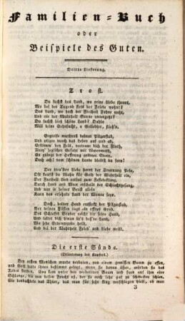 Familien-Buch oder Beispiele des Guten. 3. 1836