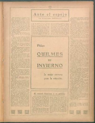 Ante el espejo