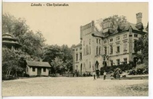 Lobositz. Elbe- Restauration