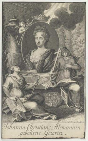 Bildnis der Johanna Christina Alemannin