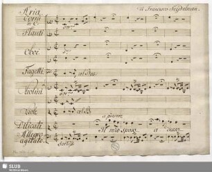 Il capriccio corretto / Aria: Il mio sposo adesso oh Dio