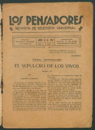 [Tercera parte de "El sepulcro de los vivos]