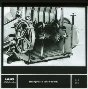 Strohpresse (SK-Bauart)
