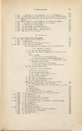 Handbuch der Kriegschirurgie, 2. Behandlung der Schusswunden. Verletzungen durch blanke Waffen