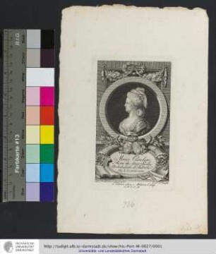 Marie Caroline Reine des deux Siciles Archiduchesse d'Autriche : Née le 13 Aôut. 1752.