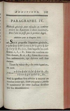 Paragraphe IV. - VII.