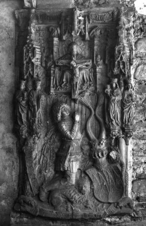 Grabstein für Oswald von Säben, +1465