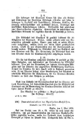 Immatriculation der Apotheker-Gehülfen : [II. Universitäten, etc.]