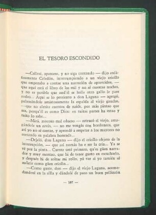 El tesoro escondido