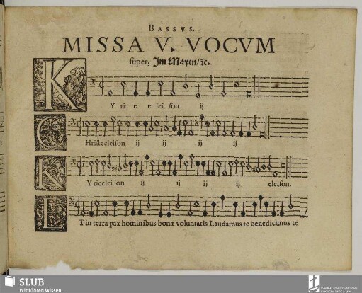Missa super Im Maien