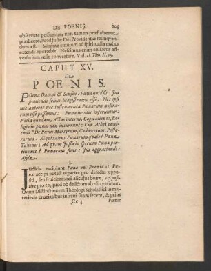 Caput XV. De Poenis.