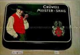 Blechdose für "CRÜWELL MEISTER-SHAG"