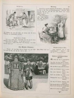 "Bescheiden" "Ausweg" "Ein Muster-Ehepaar"