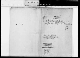 Geburt des Prinzen Ludwig, nachmalig Großherzog Ludwig II., Sohn des Landgrafen Ludwig X. (Notifikationen und Gratulationen)