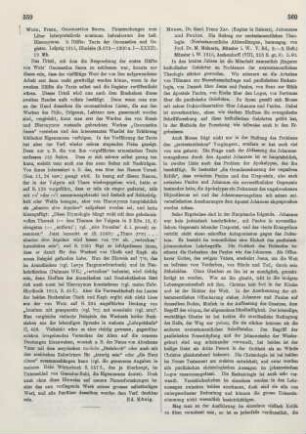 560-562 [Rezension] Monse, Franz Xav., Johannes und Paulus