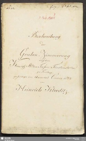 Beschreibung der Gruben-Zimmerung auf dem Königl. Alten-Tiefen-Fürstenstolln zu Freiberg - 18.6575 4.