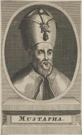 Bildnis von Mustapha, Sultan des Osmanischen Reiches
