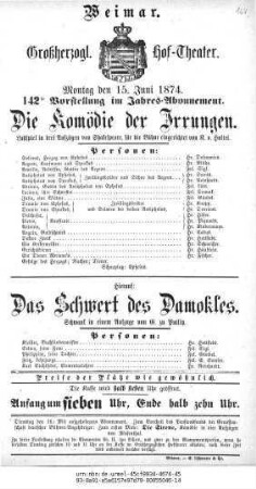 Das Schwert des Damokles