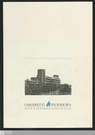 Universität Paderborn - Gesamthochschule