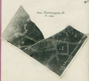 Foto des Geländes westlich der Champagne Ferme (Luftbild)
